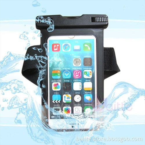 ECO material EU stander outdoor phone case waterproof armband case for Screen 6 inch